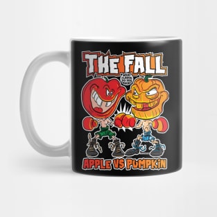 The Fall, Apple vs Pumpkin boxers Mug